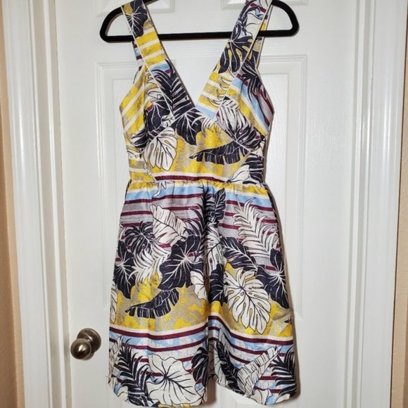 H&M Tropical Print Dress - Picture 1 of 12